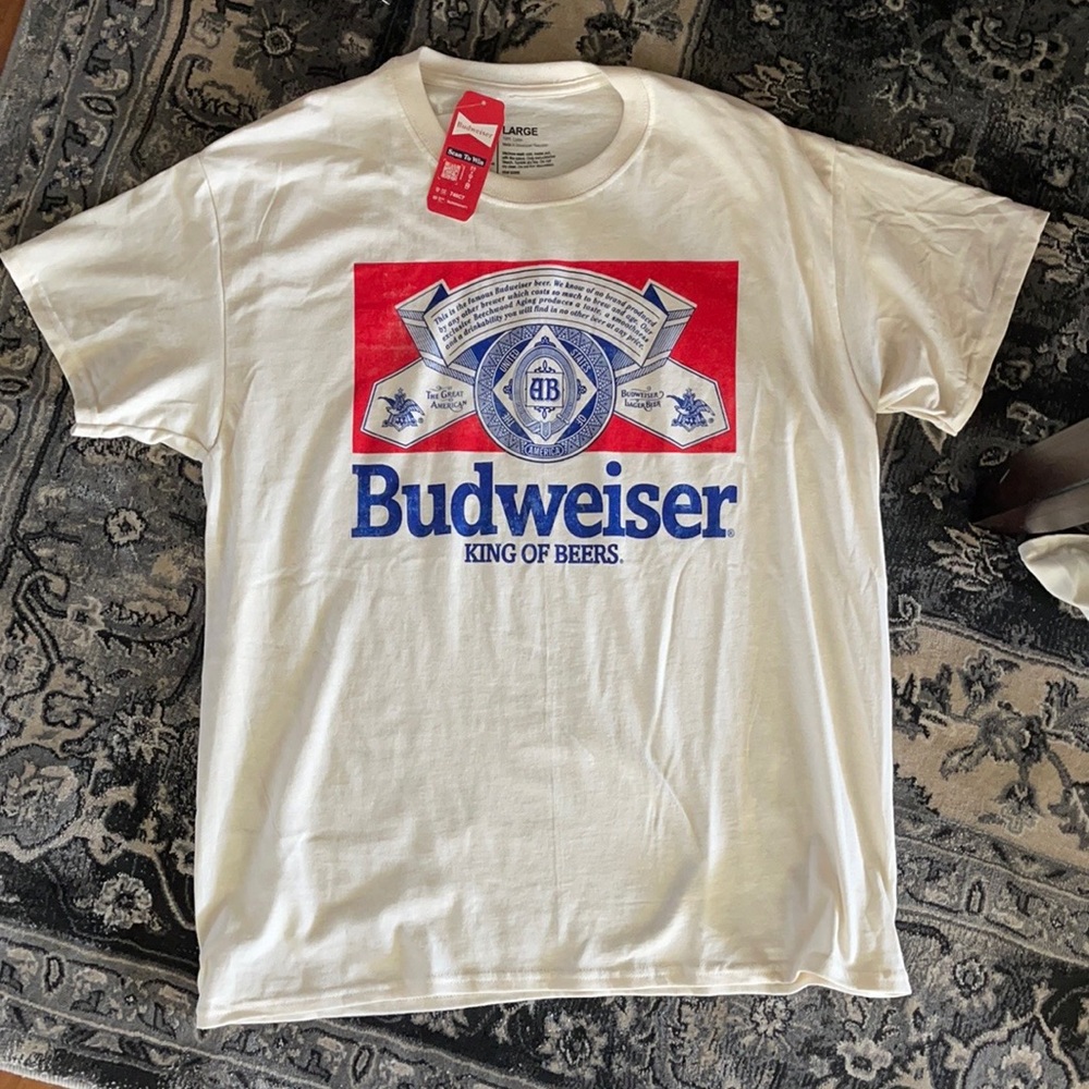 *BRAND NEW* brew city Budweiser T-shirt